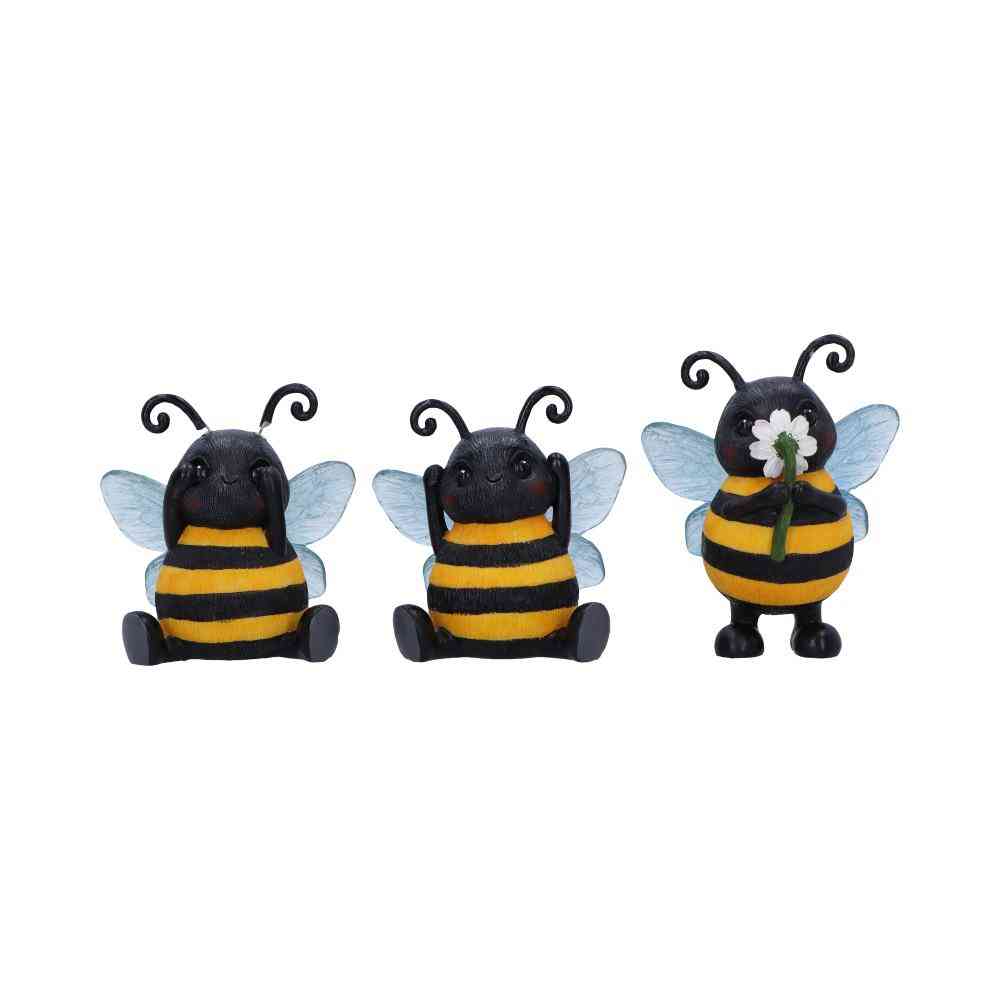 Nemesis Now - Three Wise Bees Dekorative Figuren - Mehrfarben